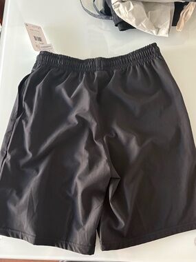 Jordan Men's Black Athletic Shorts with Elastic Waistband